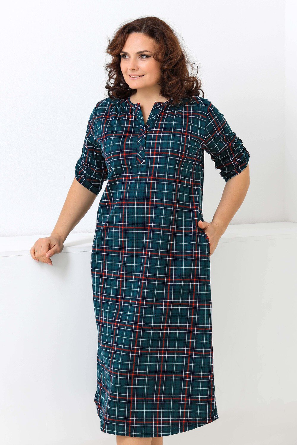 Натали Платье 337932 21559 изумруд