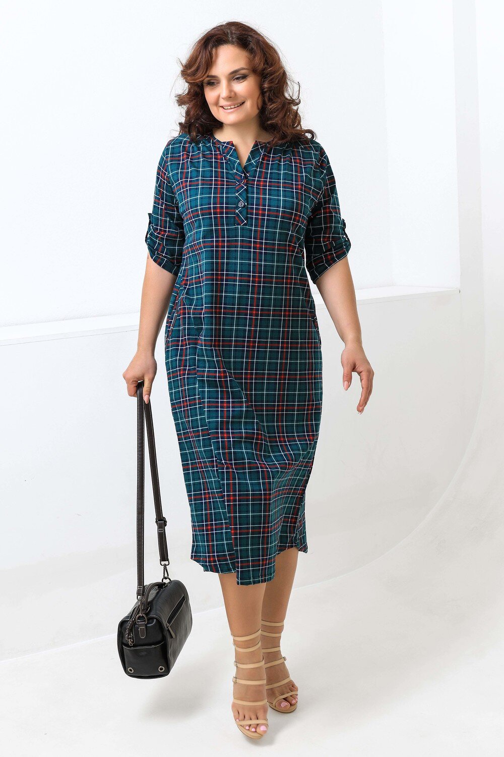 Натали Платье 337932 21559 изумруд