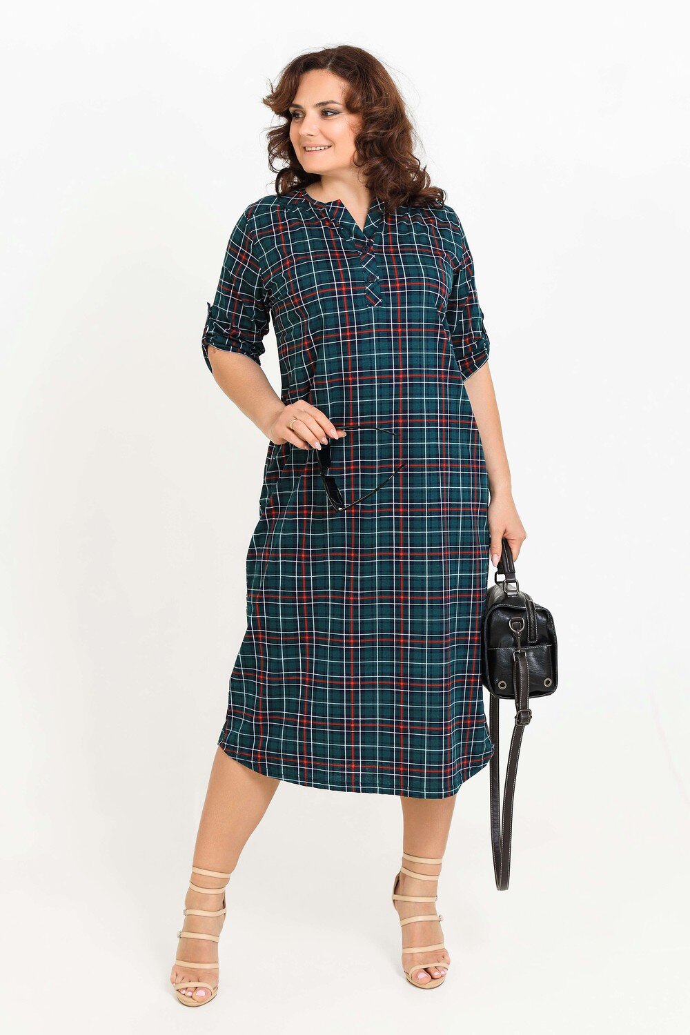 Натали Платье 337932 21559 изумруд