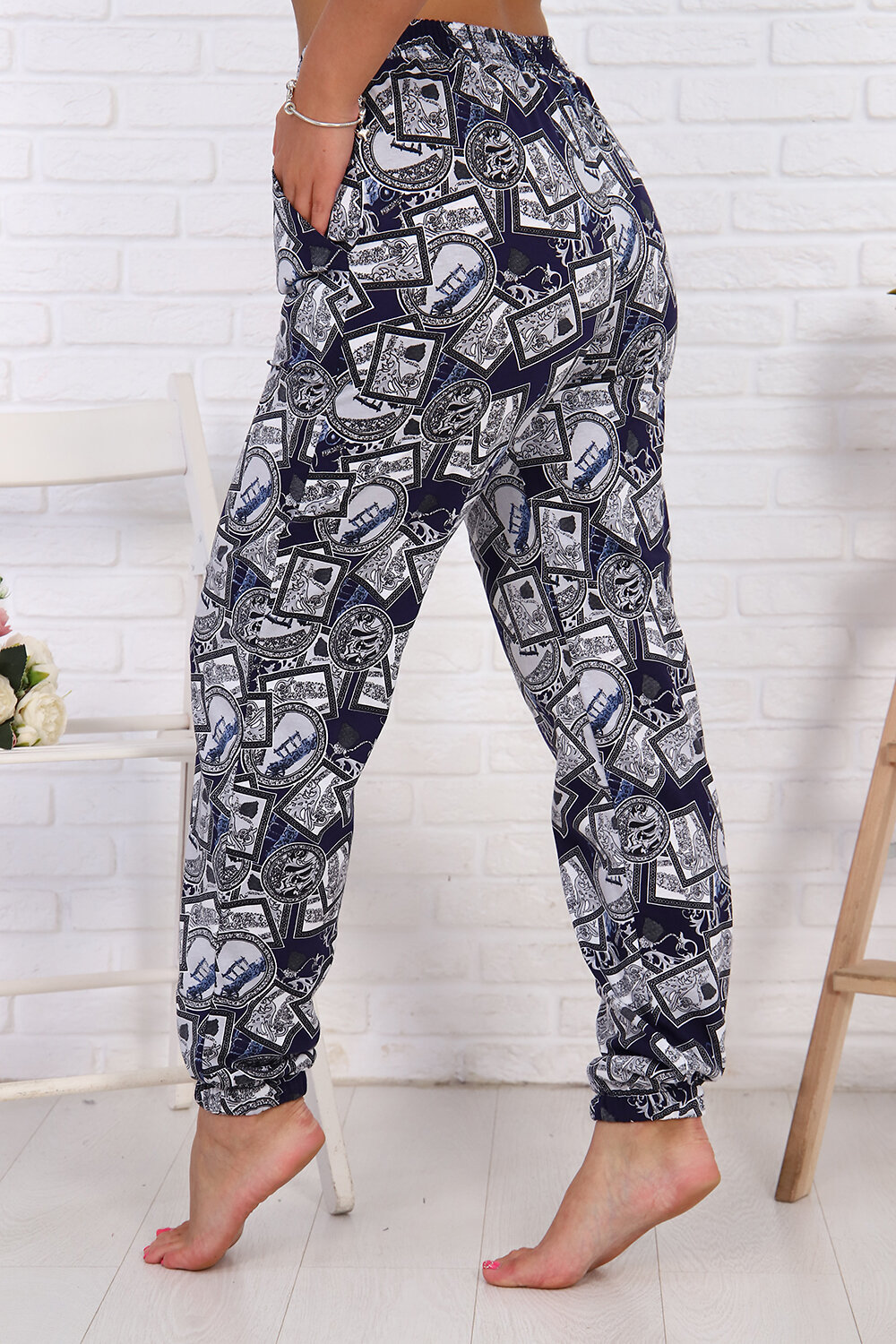 Натали Брюки 338375 36555 серый