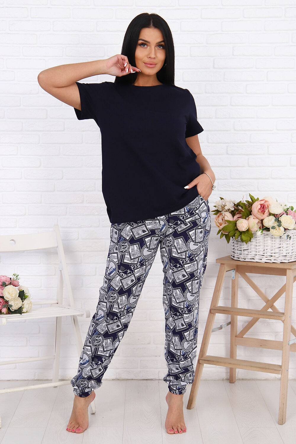 Натали Костюм 338378 36554 серый