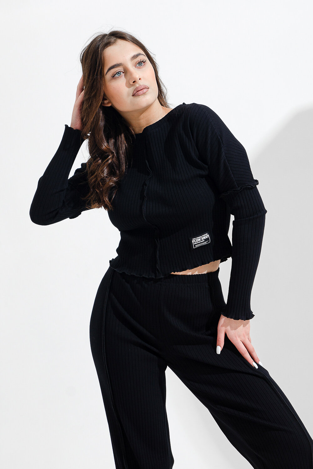 Натали Лонгслив 339374 7415 черный