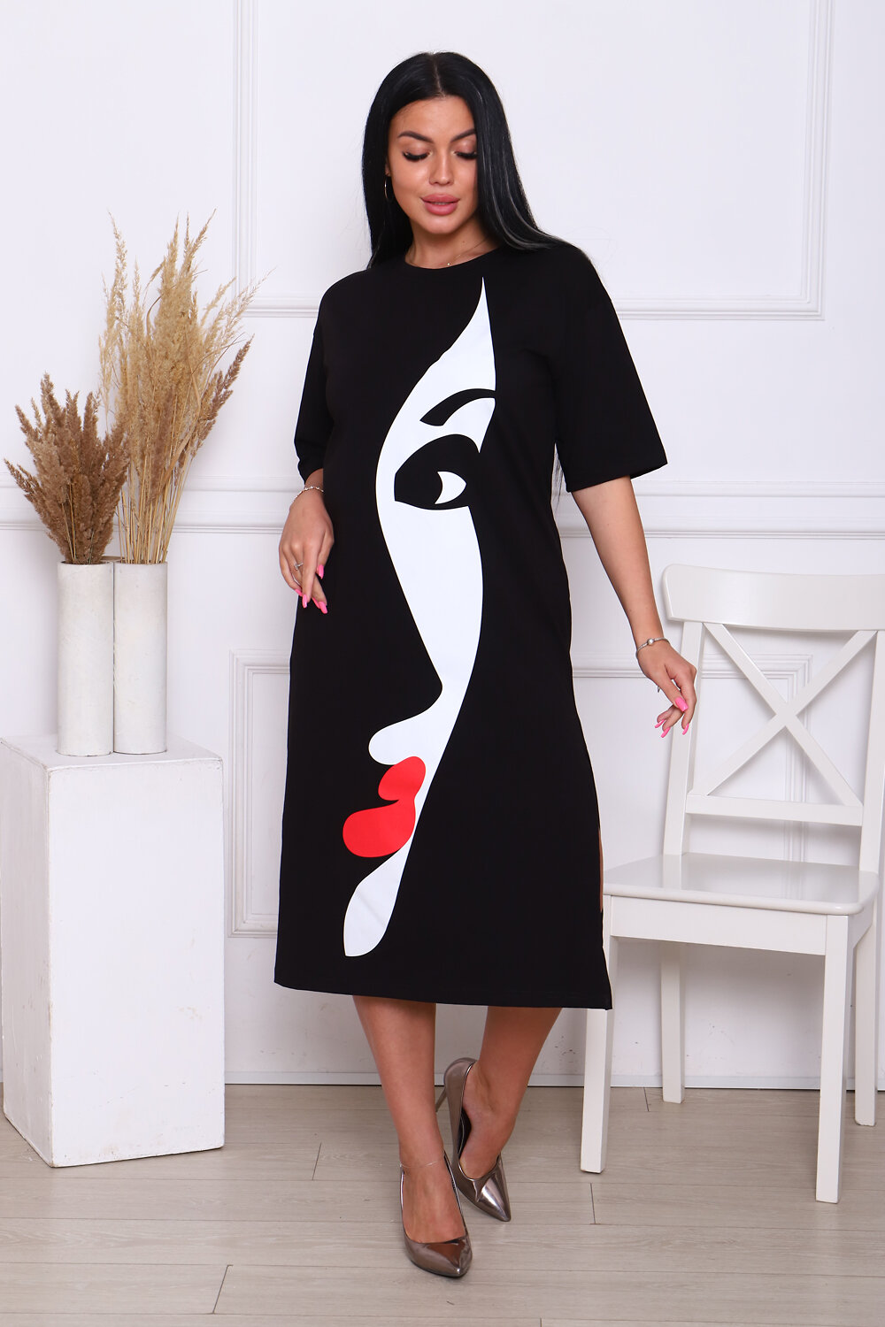 Натали Платье 339435 24269 черный