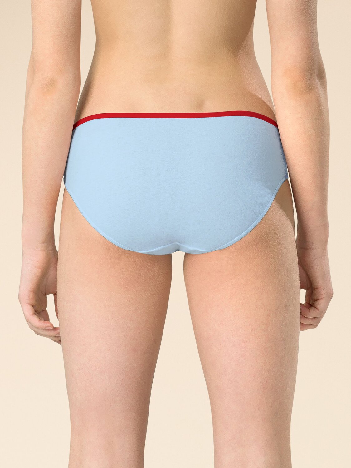 PELICAN Трусы 340829 GULB3351(3) Красный/голубой/молочный