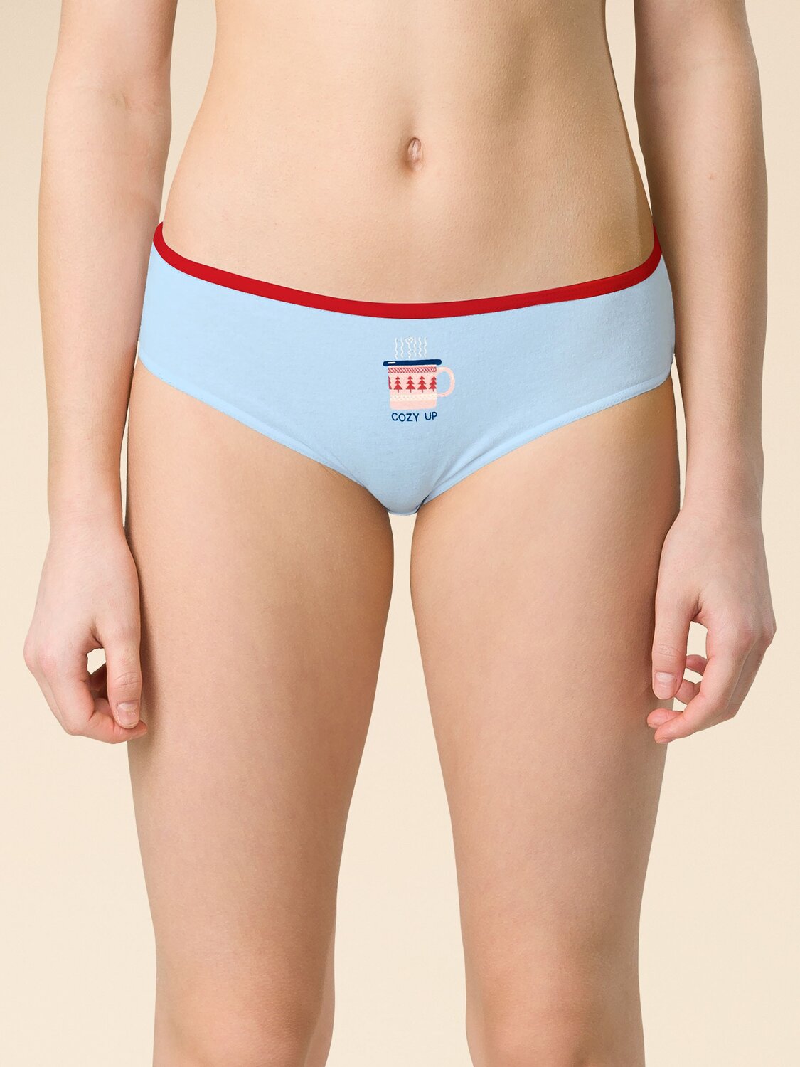 PELICAN Трусы 340829 GULB3351(3) Красный/голубой/молочный