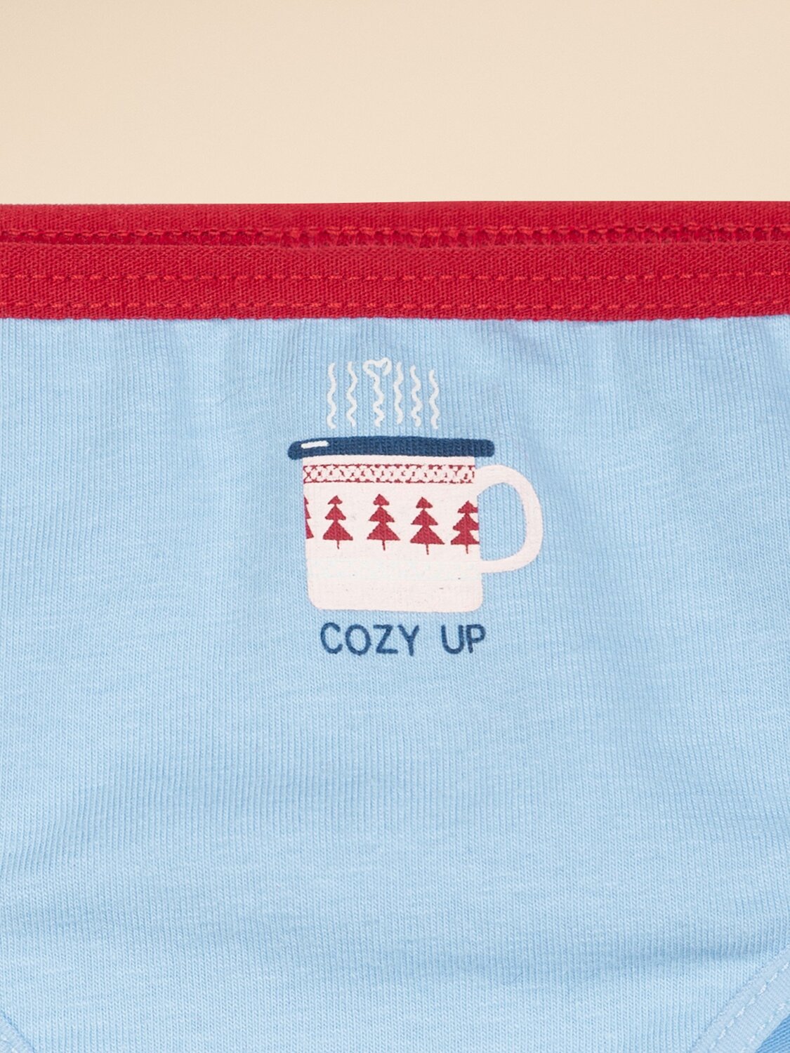 PELICAN Трусы 340829 GULB3351(3) Красный/голубой/молочный