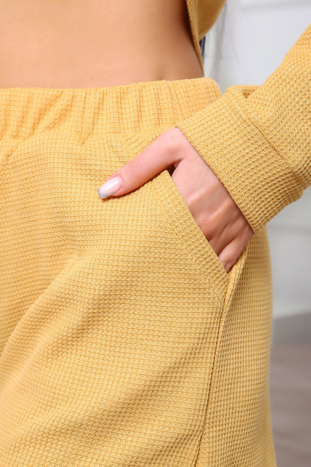 Натали Костюм 354453 82042 горчичный