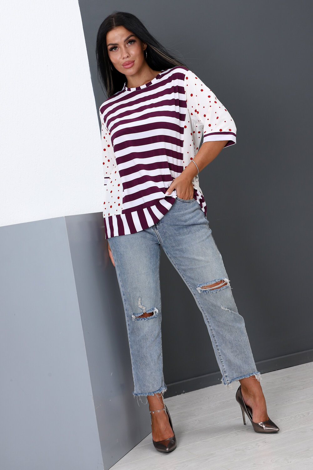 Натали Туника 354842 52290 сиреневый