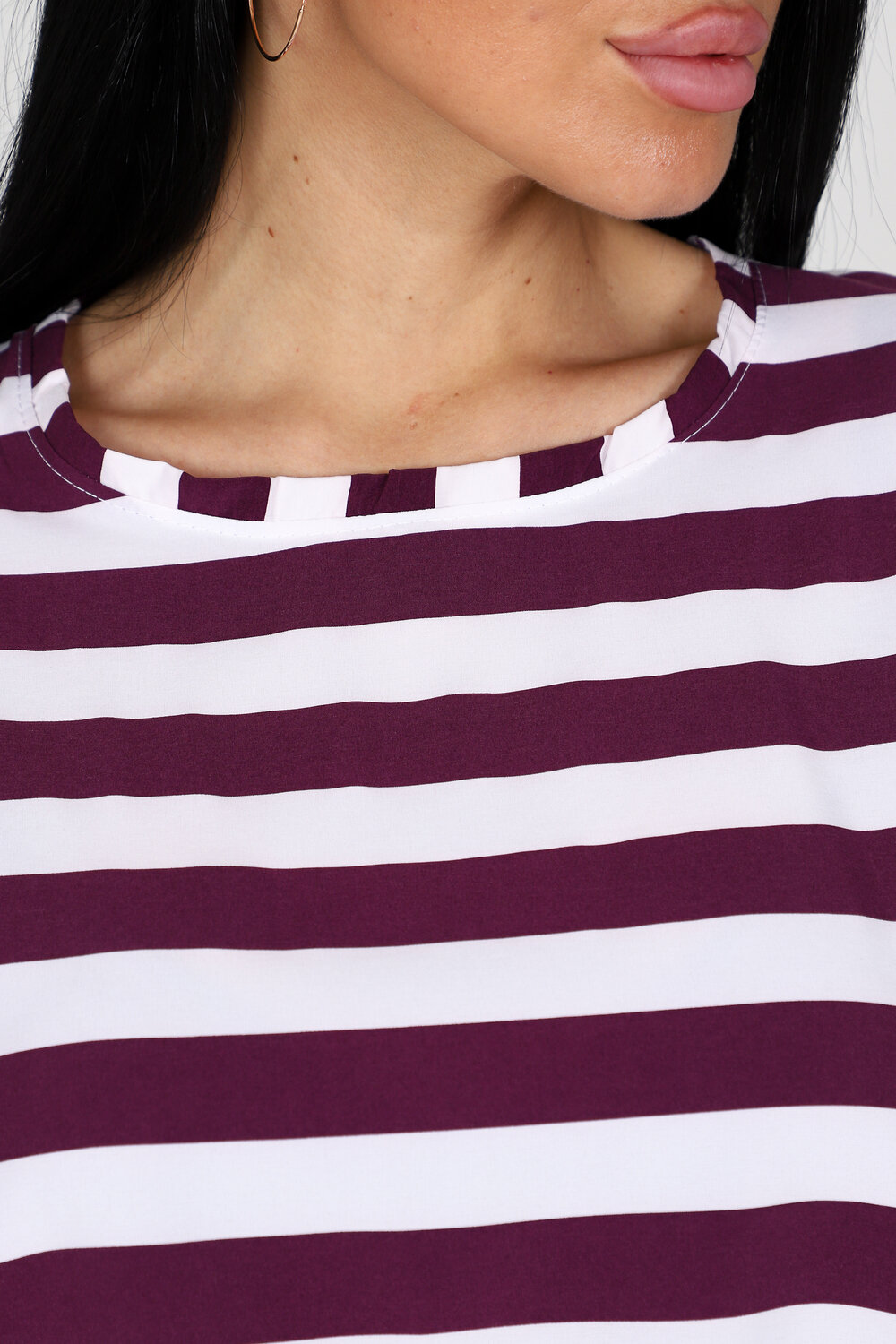 Натали Туника 354876 52290 сиреневый+зеленый горох