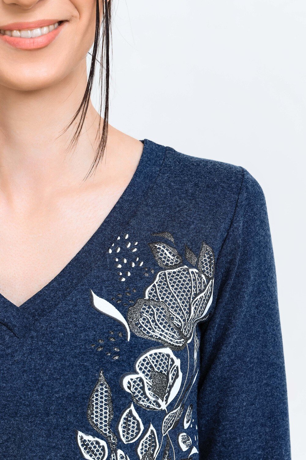 Натали Джемпер 355137 Джемпер Чезари синий