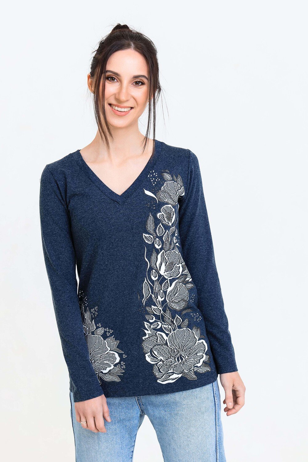 Натали Джемпер 355137 Джемпер Чезари синий