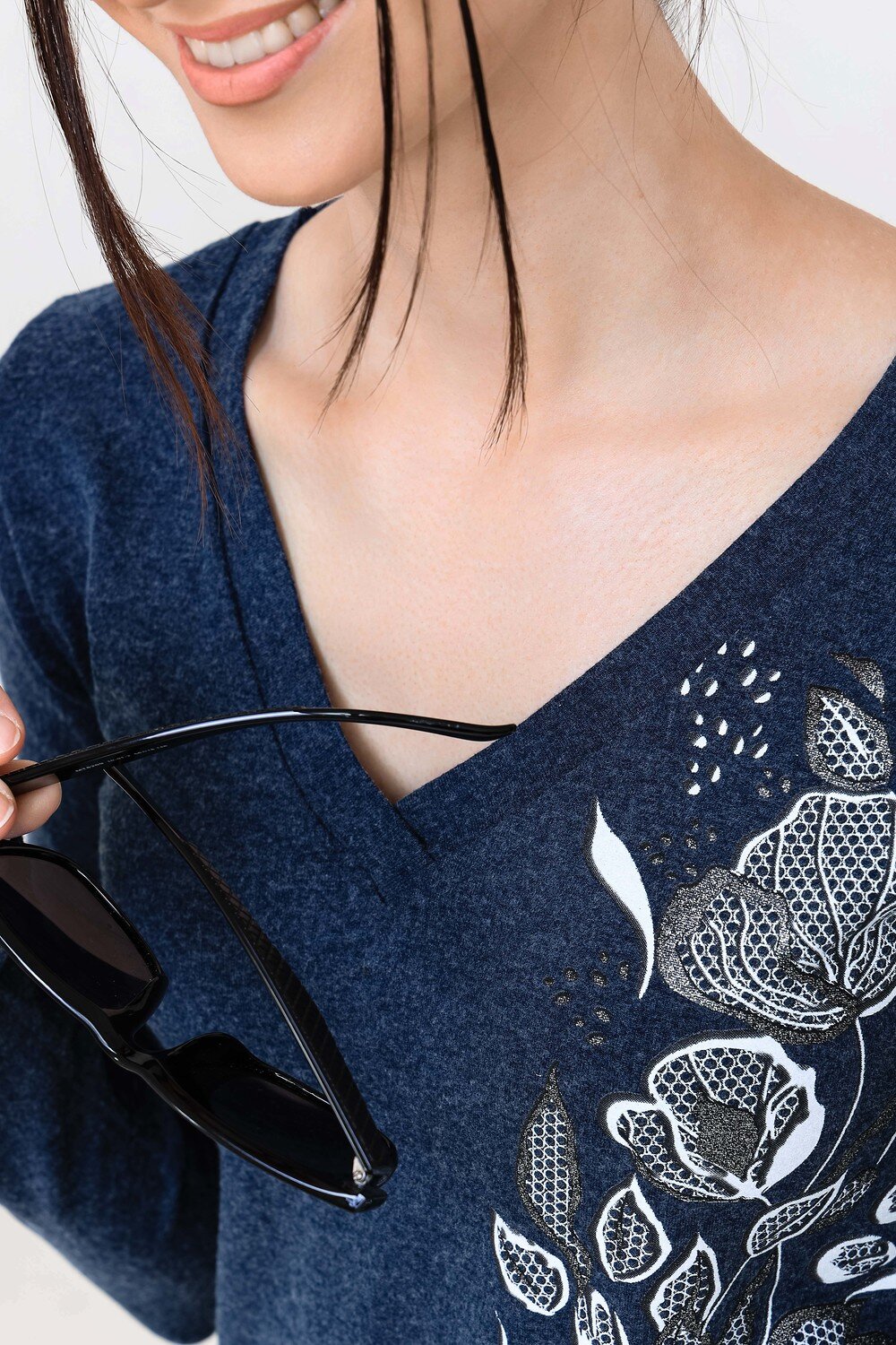 Натали Джемпер 355137 Джемпер Чезари синий