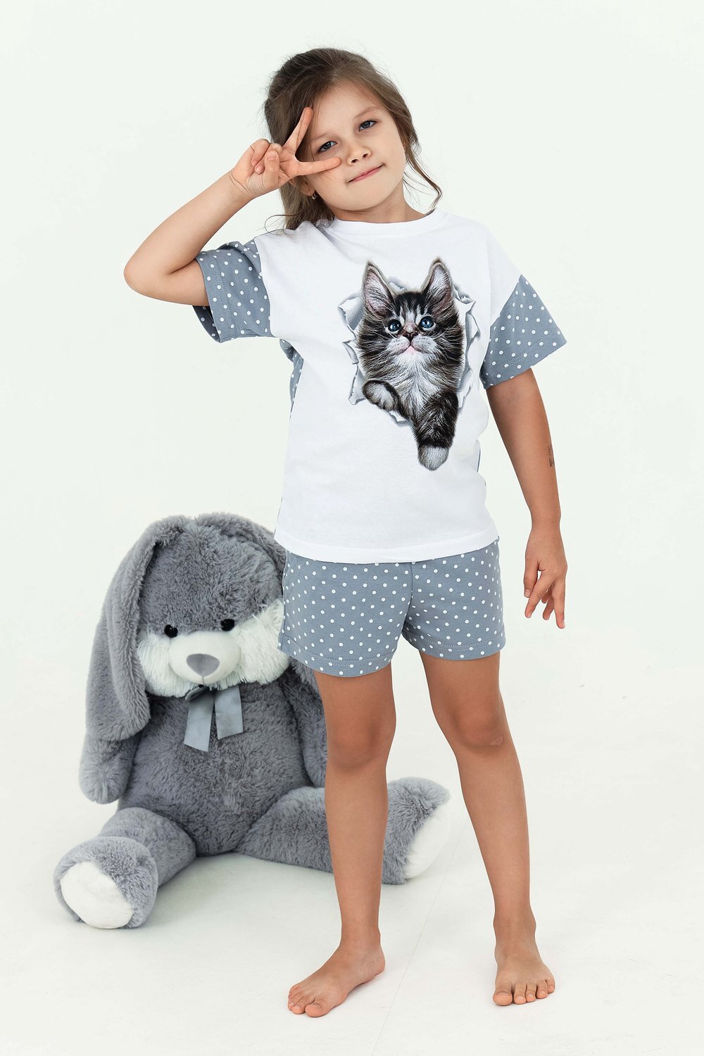 Натали Костюм 355834 Костюм Домбей детский серый