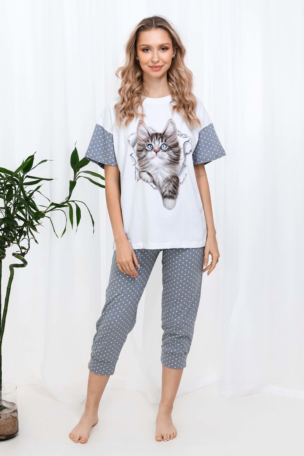 Натали Костюм 355841 Костюм Брамс серый