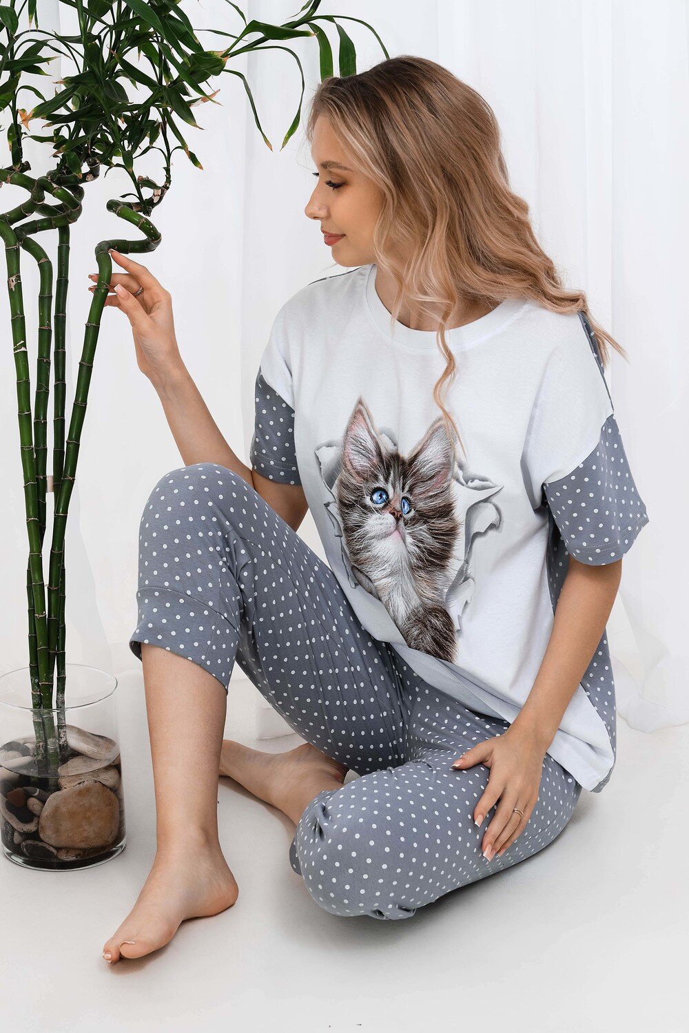 Натали Костюм 355841 Костюм Брамс серый