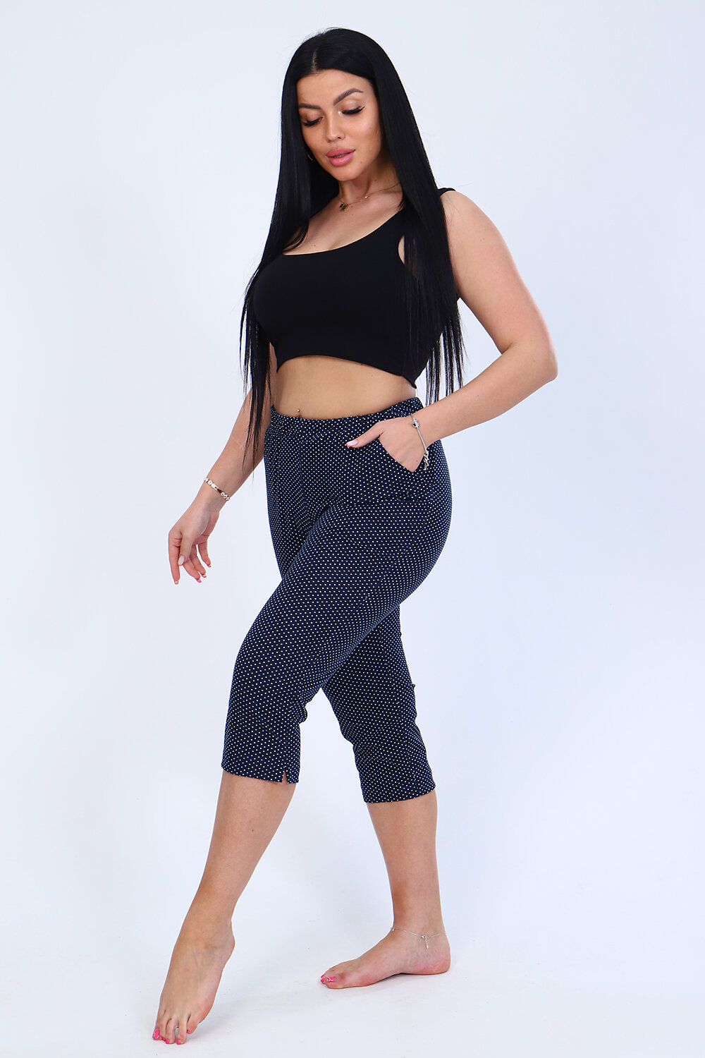 Натали Бриджи 356030 Бриджи Стратфорд синий