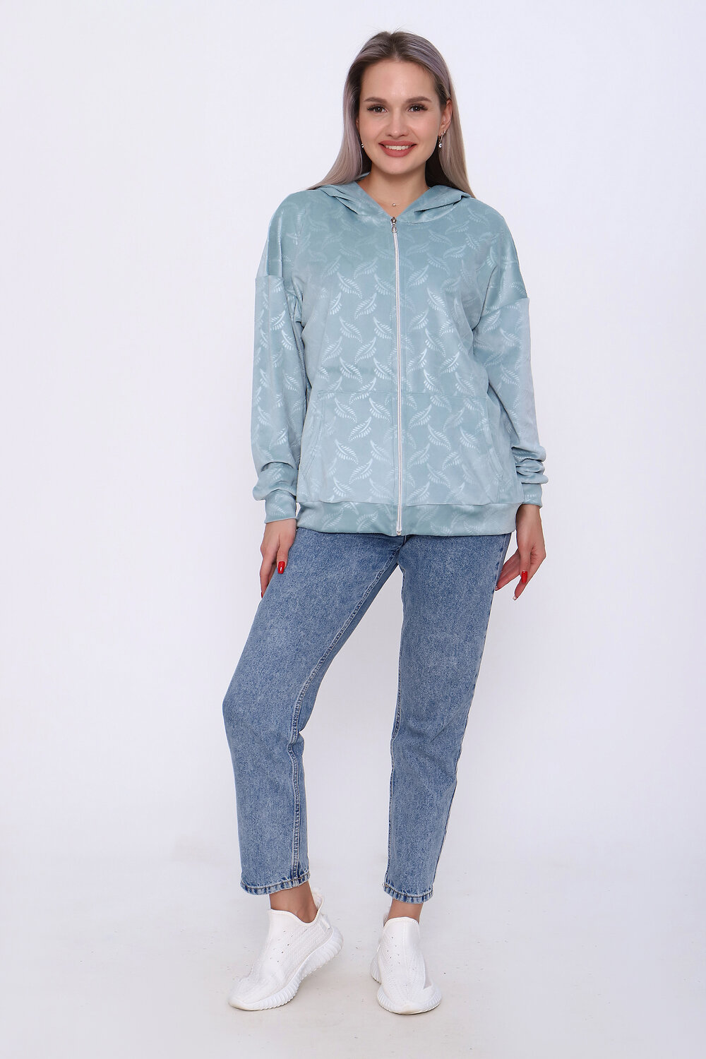 Натали Толстовка 362988 20673 зеленый