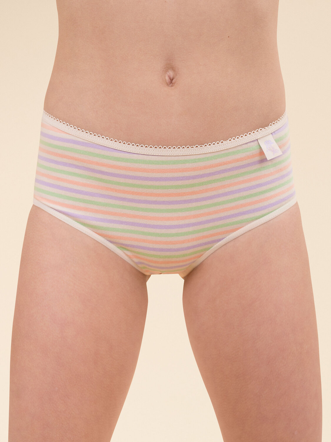 PELICAN Трусы 382837 GULC3354(3) Лаванда/персиковый/персиковый