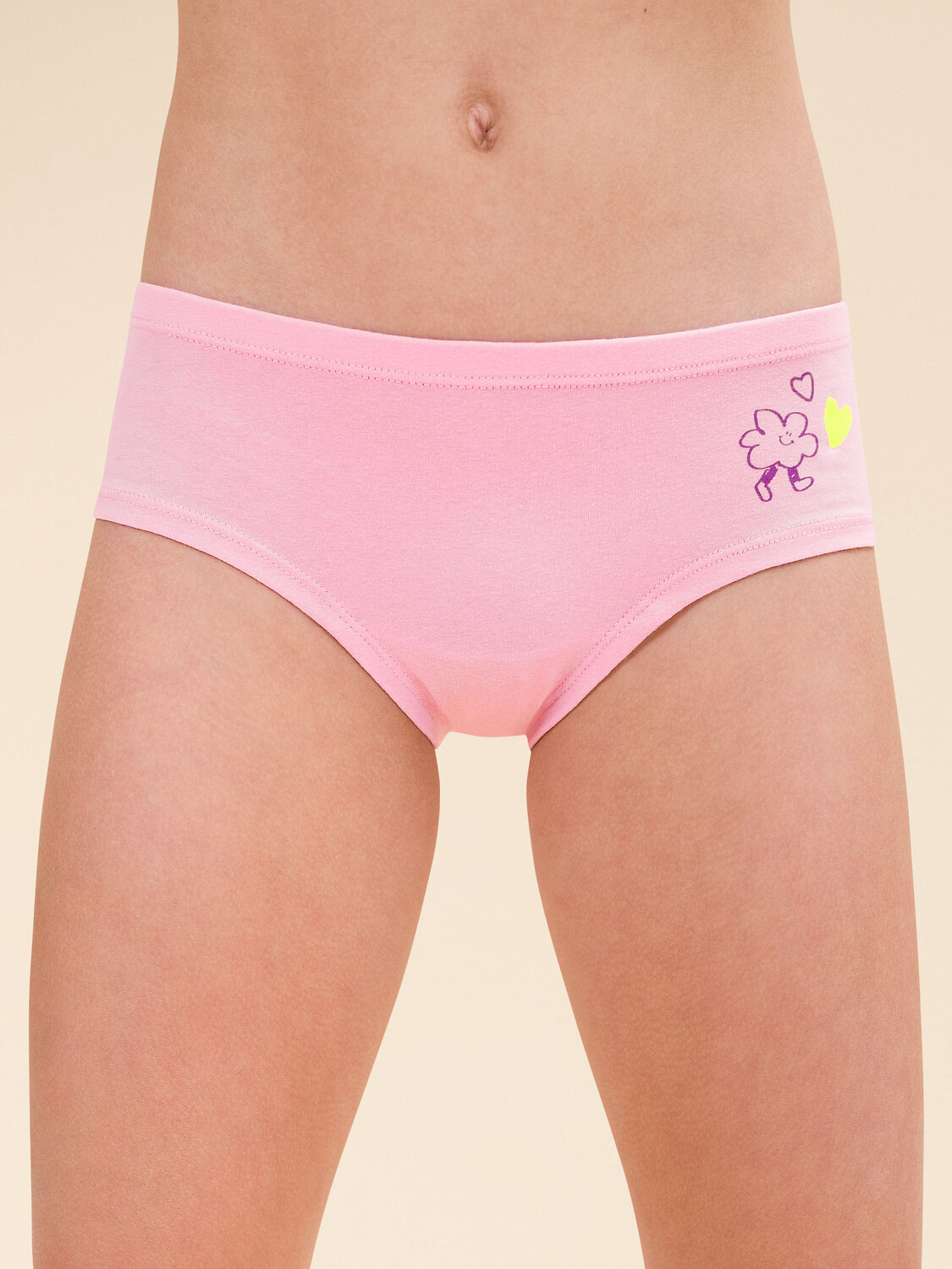 PELICAN Трусы 382848 GUHB3353/1(2) Розовый/лаймовый