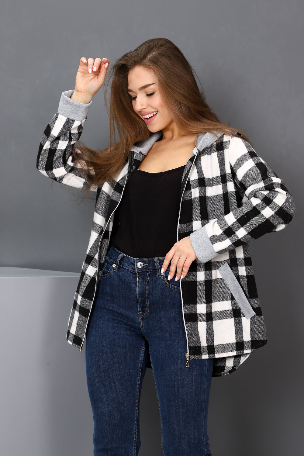 Натали Толстовка 384080 52274 клетка