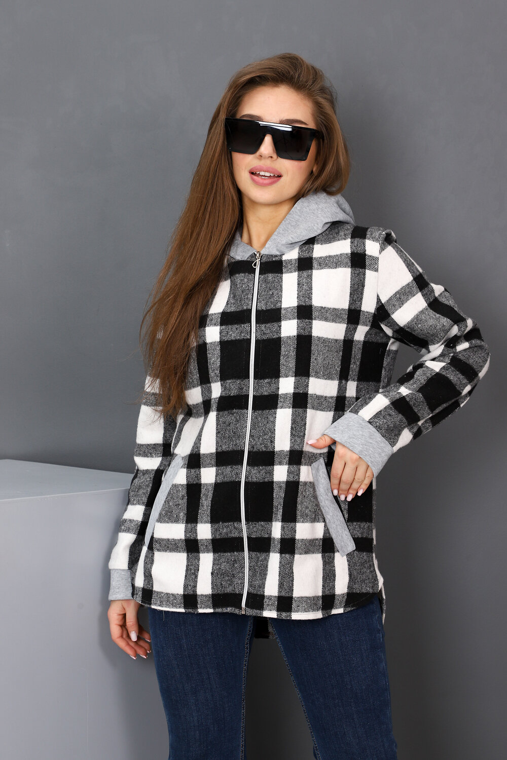 Натали Толстовка 384080 52274 клетка