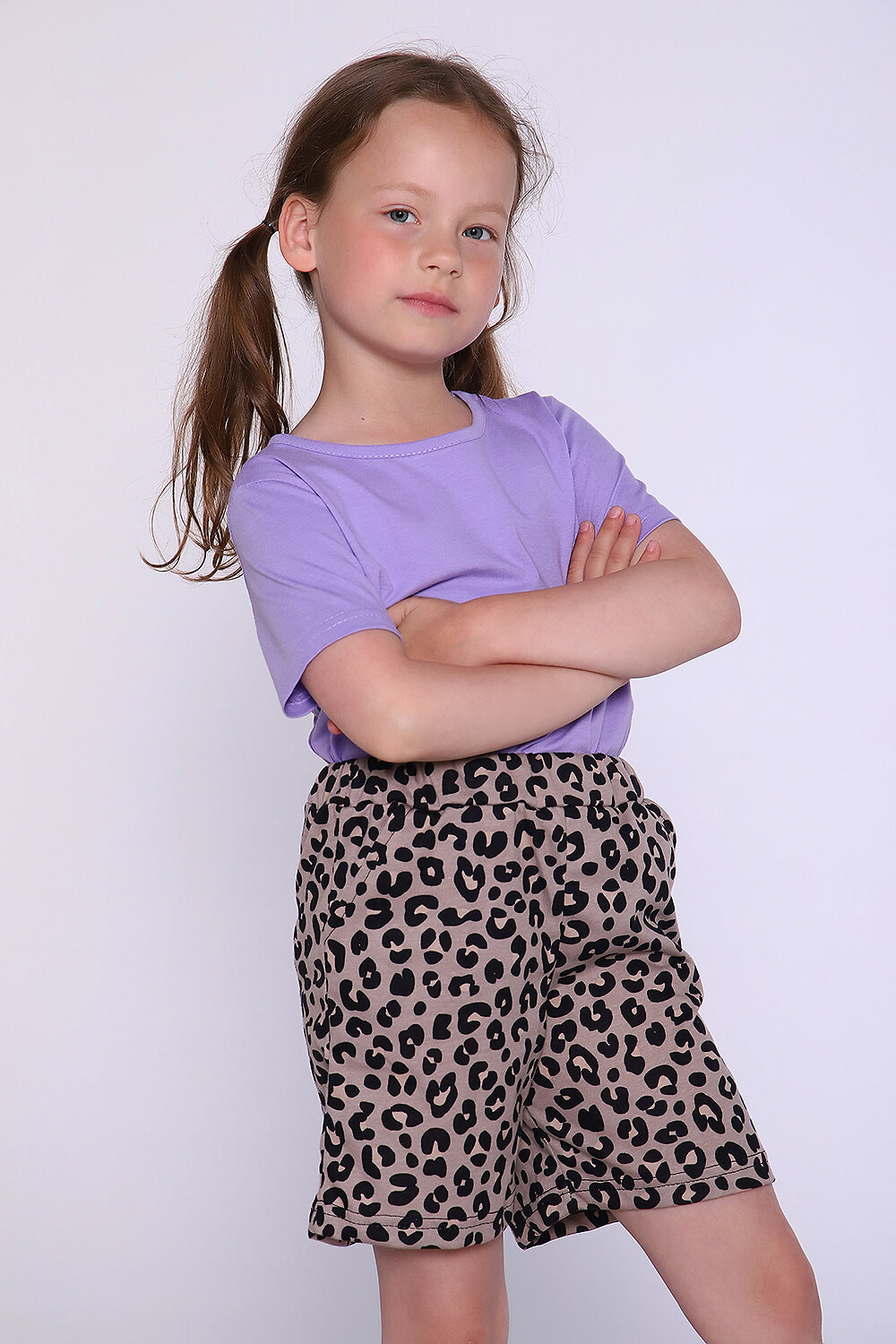 Натали Шорты 384097 35311 леопард