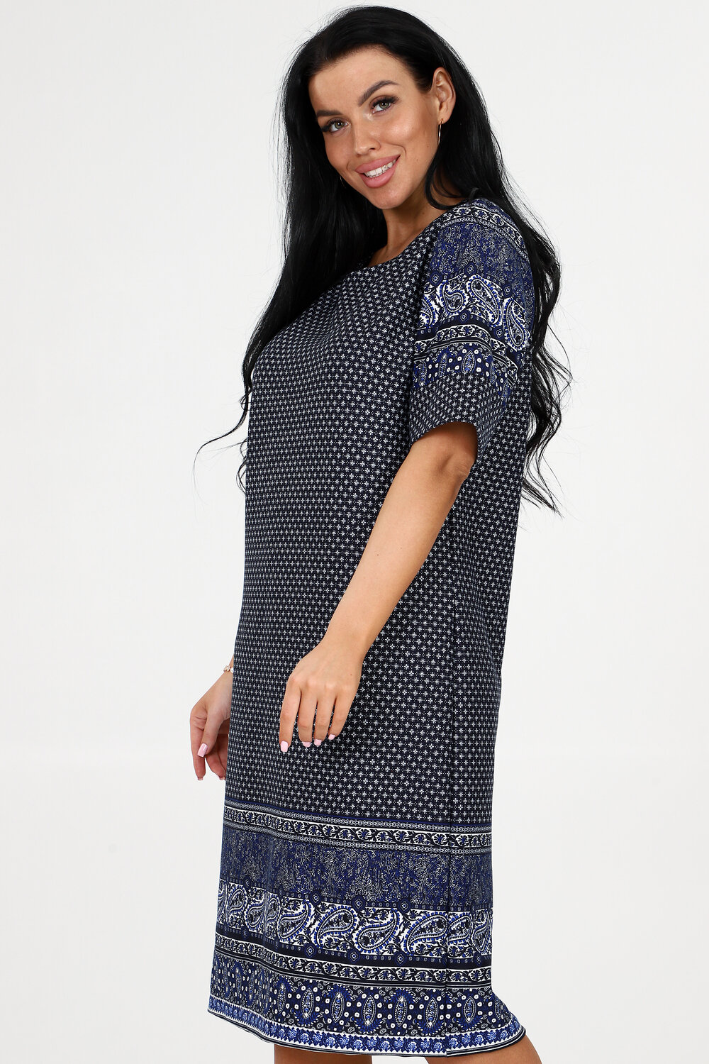 Натали Платье 384225 52255 синий