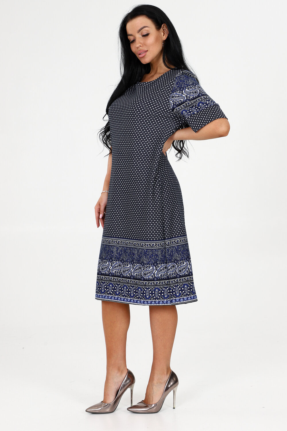 Натали Платье 384225 52255 синий