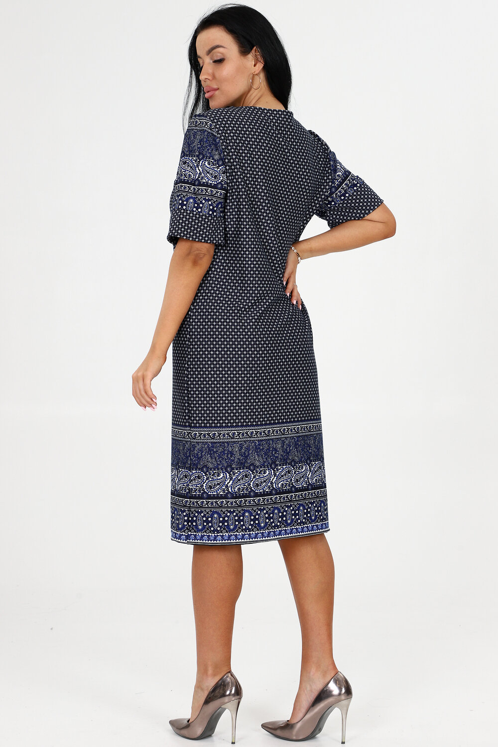 Натали Платье 384225 52255 синий