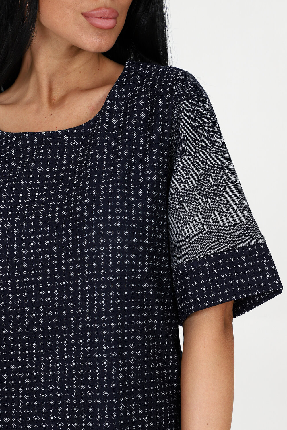 Натали Платье 384226 52255 темно-синий