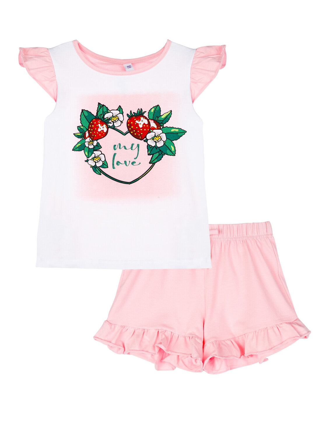 PLAYTODAY Комплект 387439 12422030 белый,розовый,разноцветный