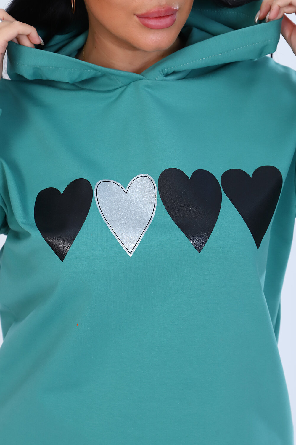 Натали Худи 387477 82010 малахит