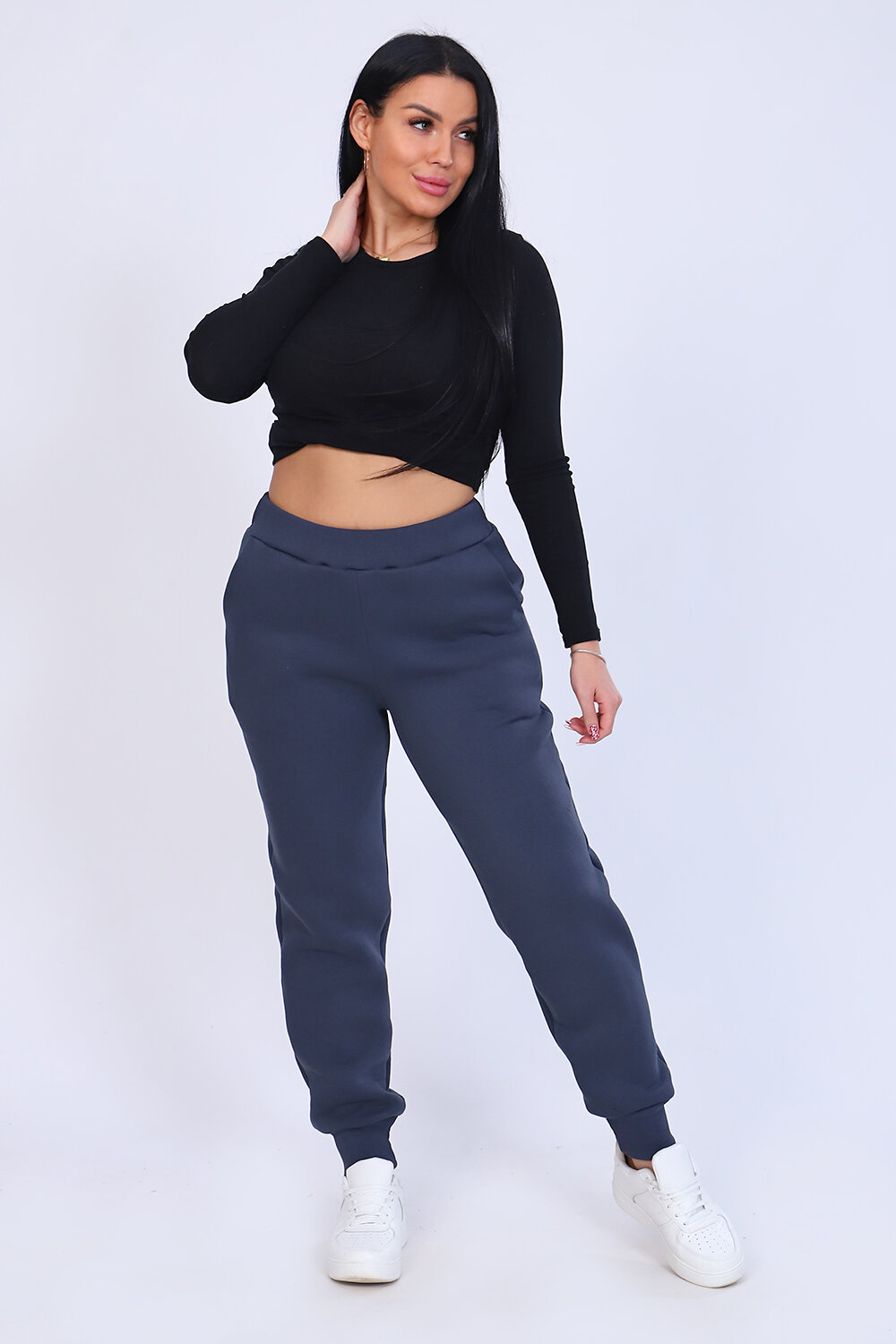 Натали Брюки 387534 82009 фумэ