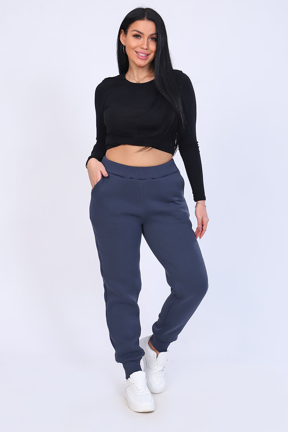 Натали Брюки 387534 82009 фумэ