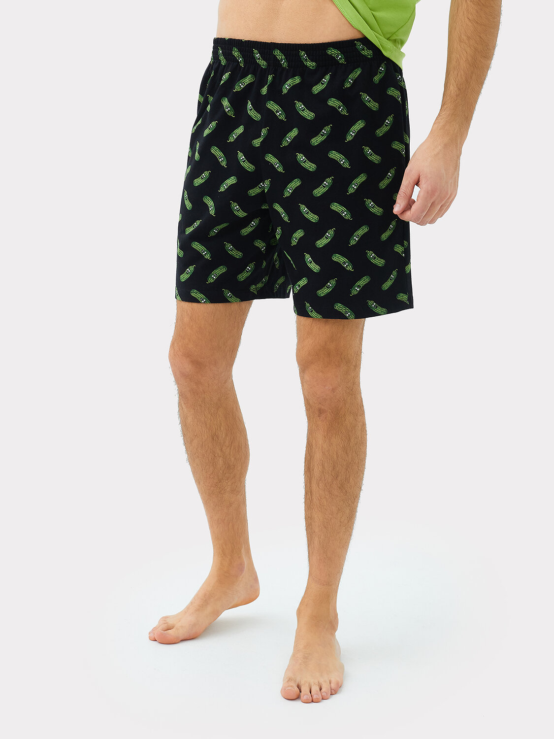 MARK FORMELLE Комплект 390226 591038 лайм +огурцы на черном