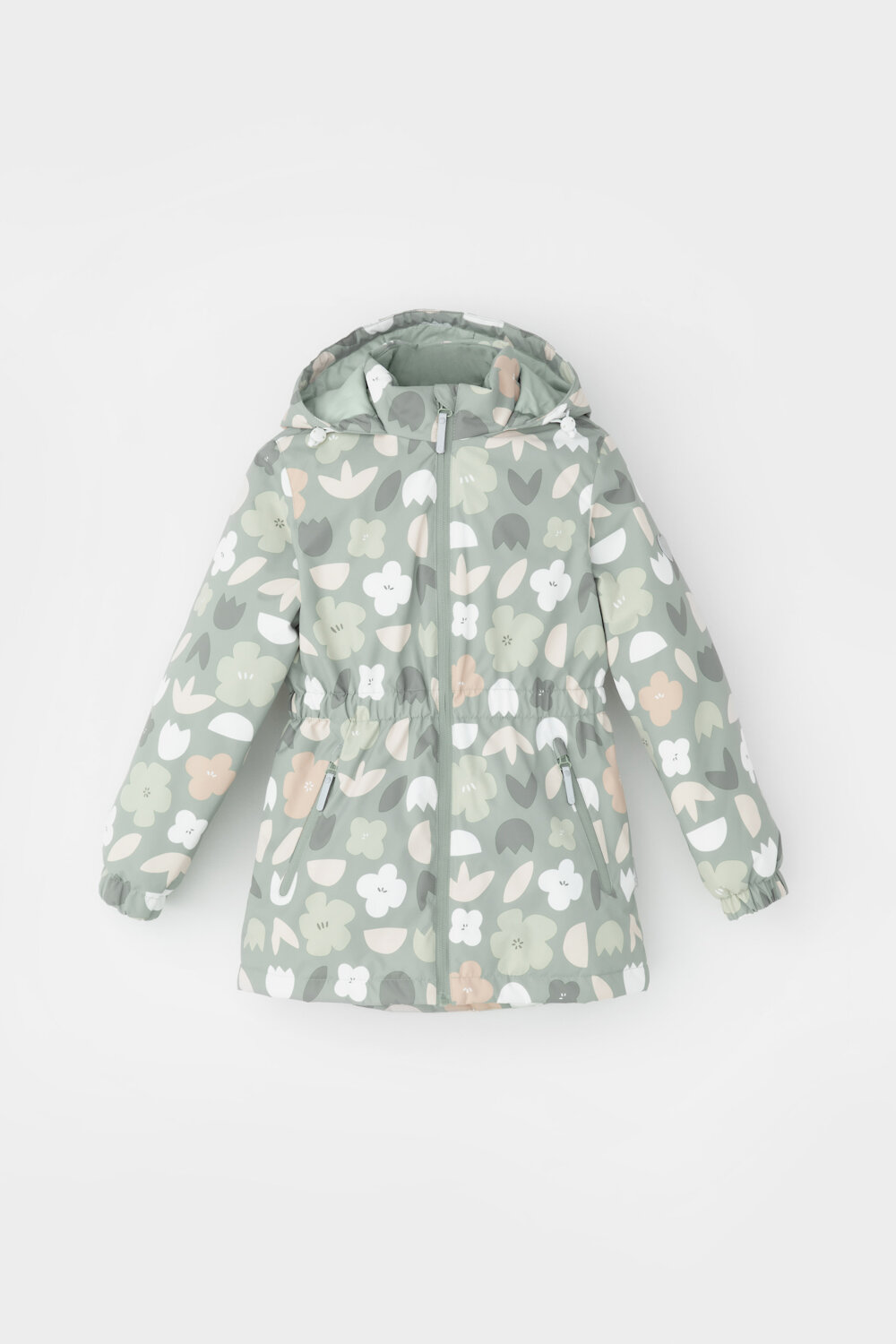 CROCKID Куртка 392358 ВК 32142/н/5 УЗГ оливковый хаки,зеленые цветы