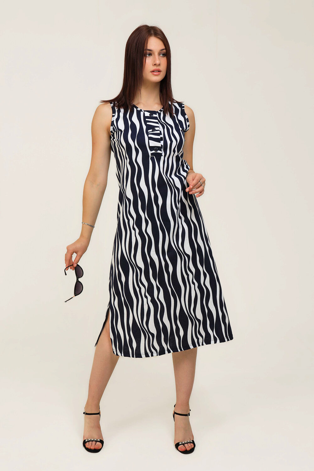 Натали Сарафан 393244 21587 синие волны