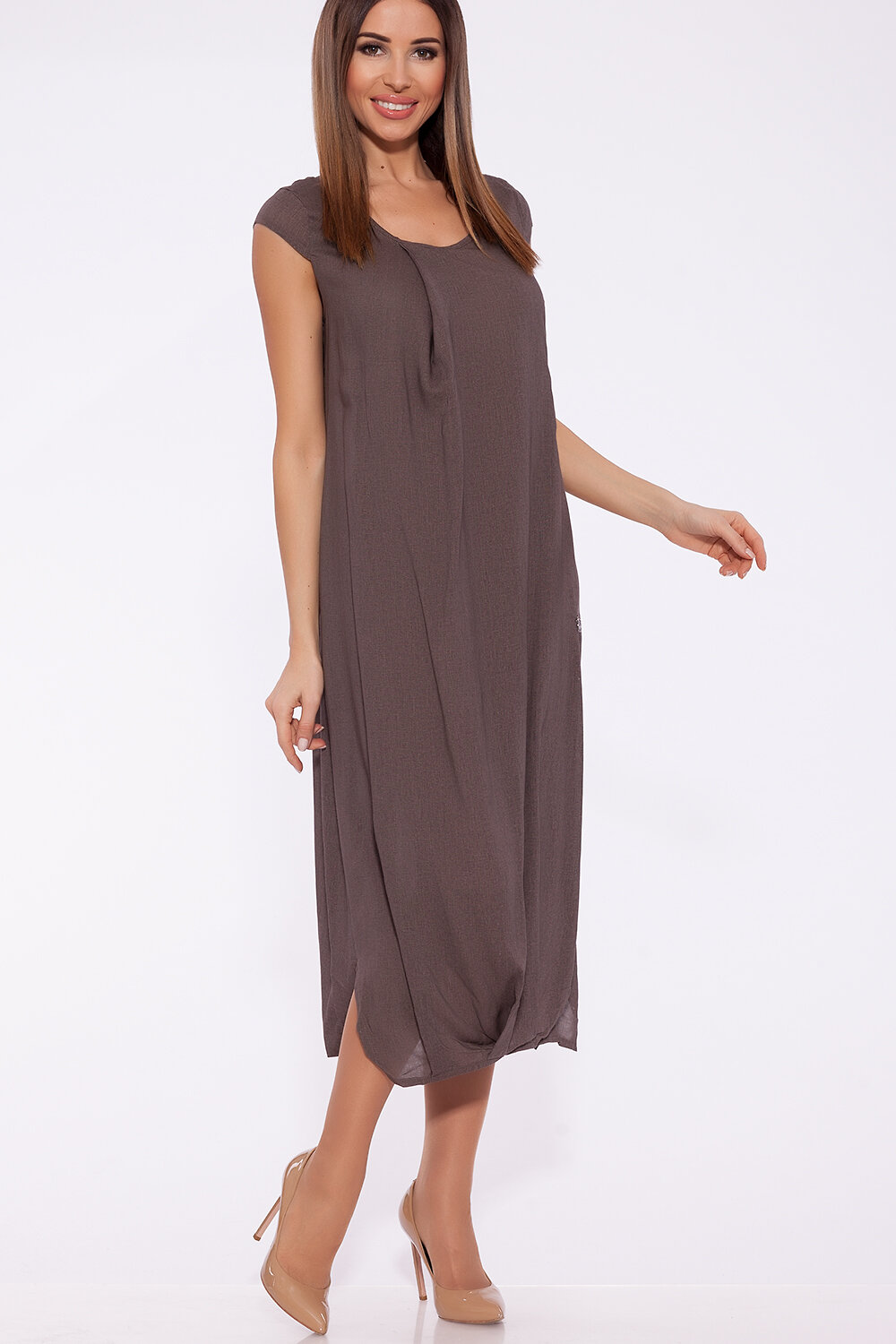 DIMMA Платье 61665 1981 Какао