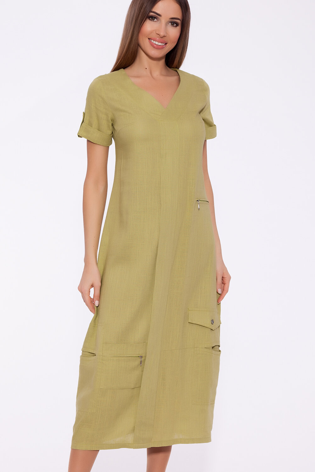 DIMMA Платье 61666 1983 Салатовый