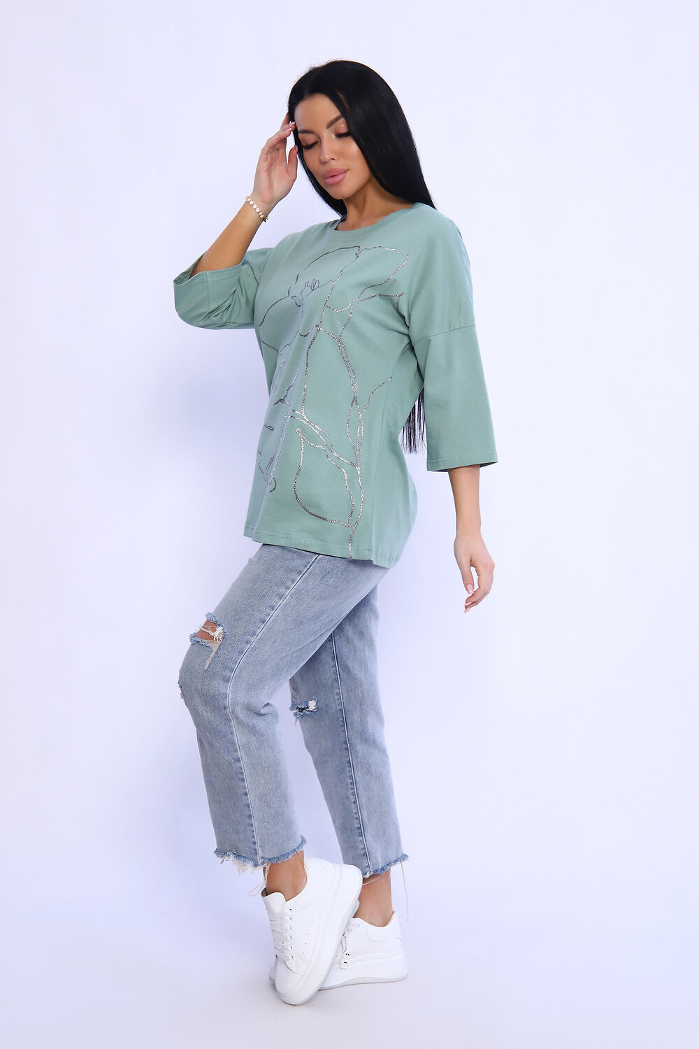 Натали Туника 394759 80028 фисташка