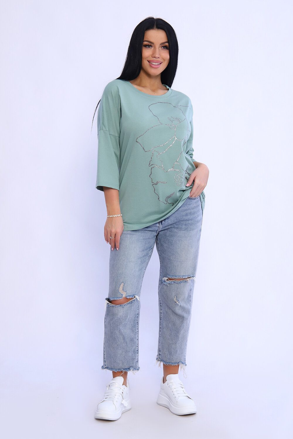 Натали Туника 394759 80028 фисташка