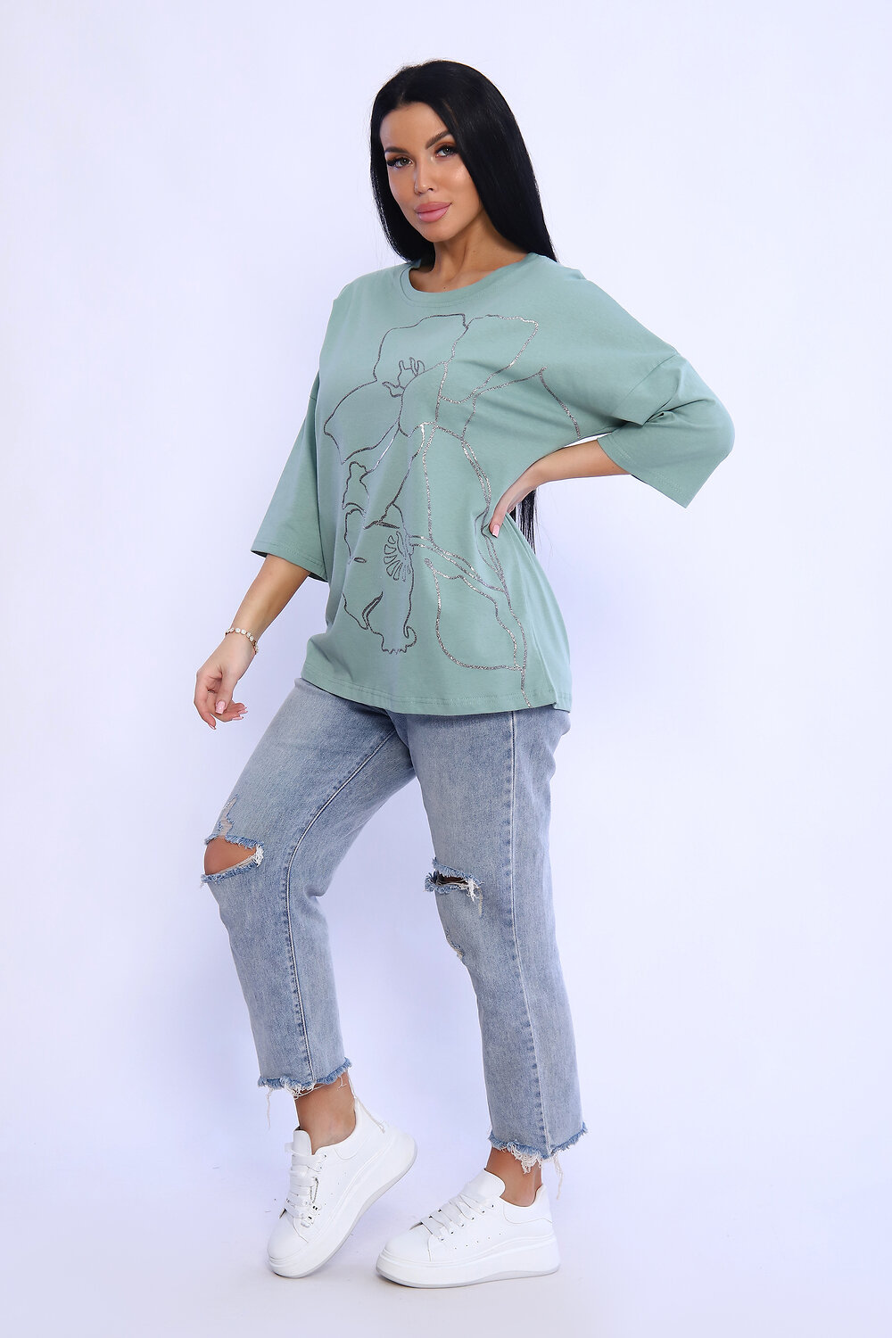 Натали Туника 394759 80028 фисташка