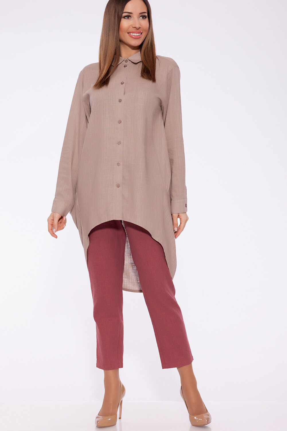 DIMMA Рубашка 61877 1993 Бежевый