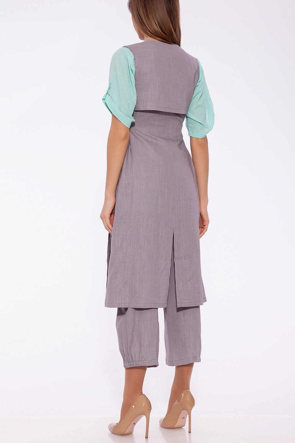 DIMMA Жилет 61931 1984 Серо-сиреневый