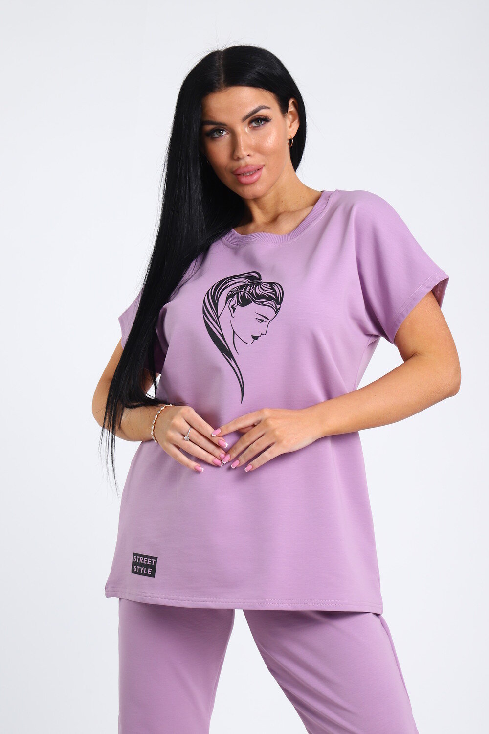 Натали Костюм 396497 52318 сиреневый