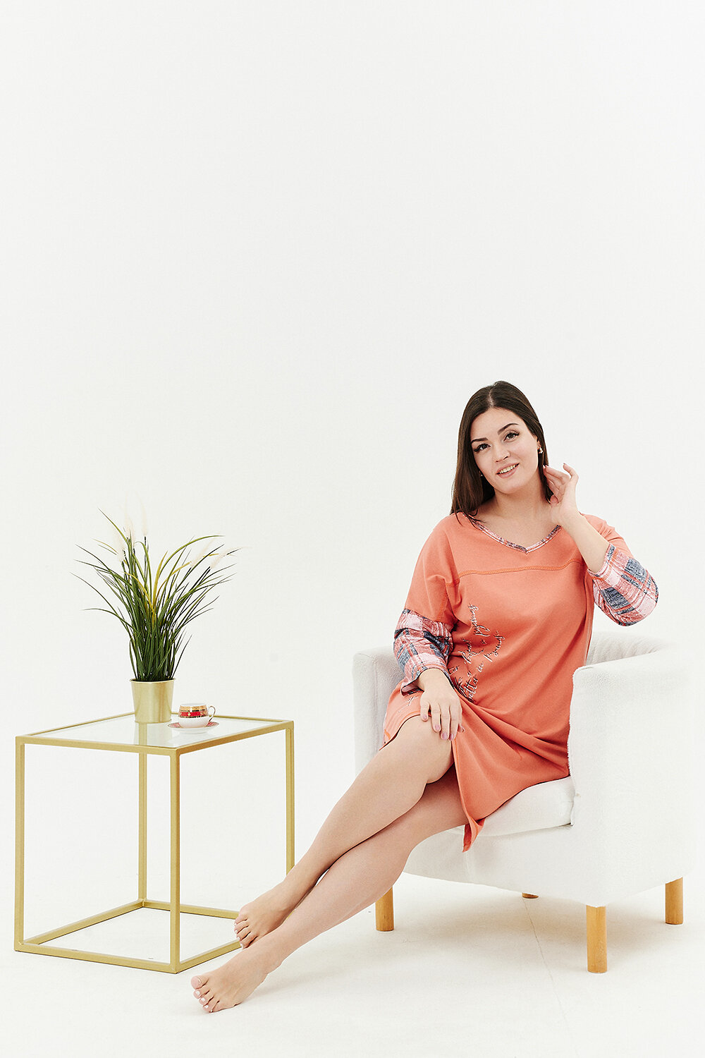 Натали Туника 396540 9168 персик