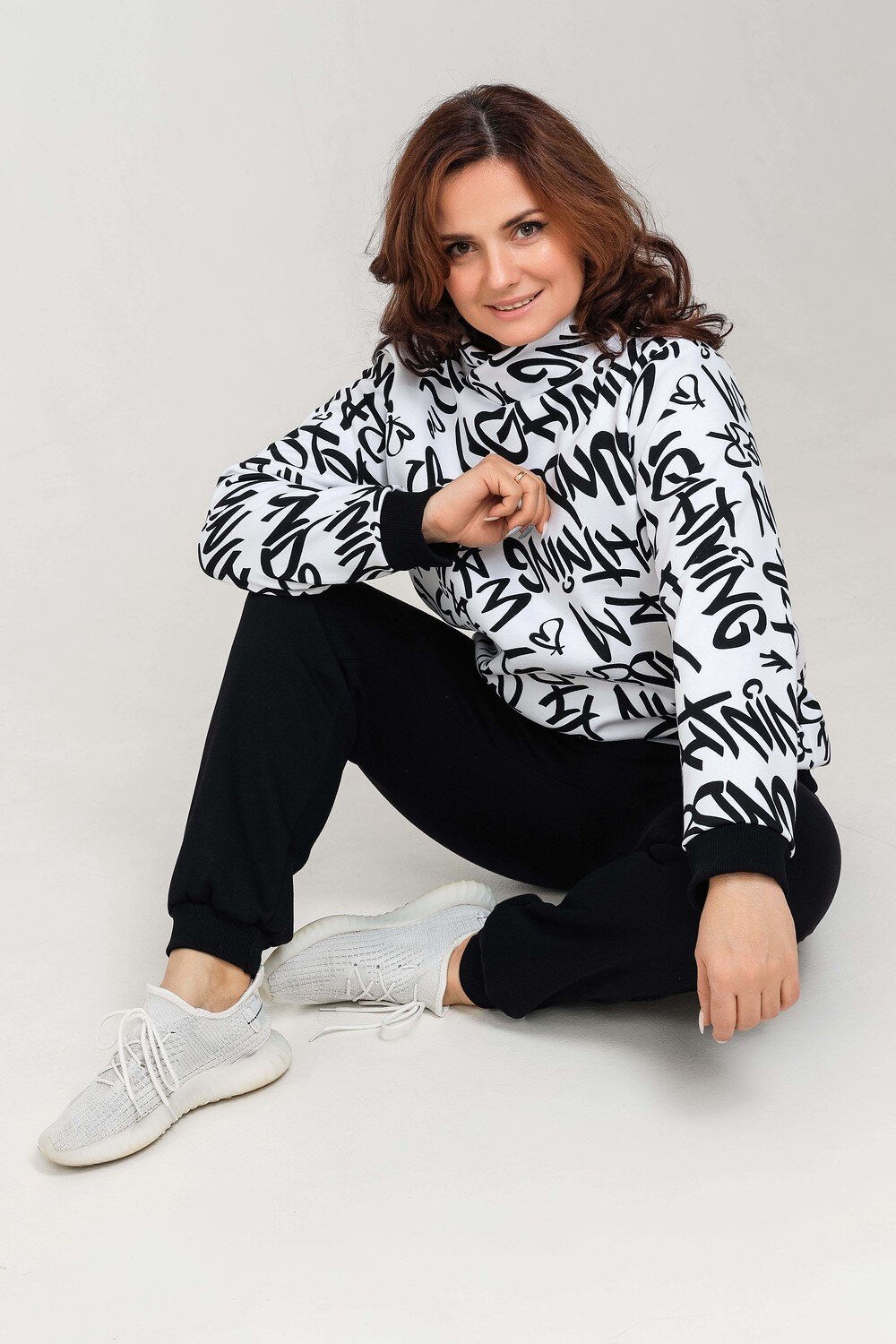 Натали Толстовка 396560 50525 белый