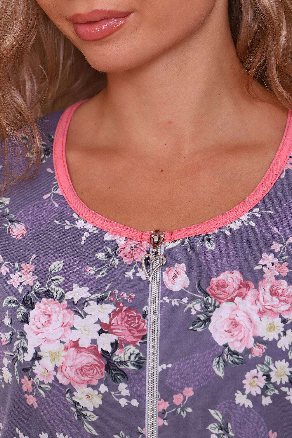 Натали Халат 396619 27336 серый