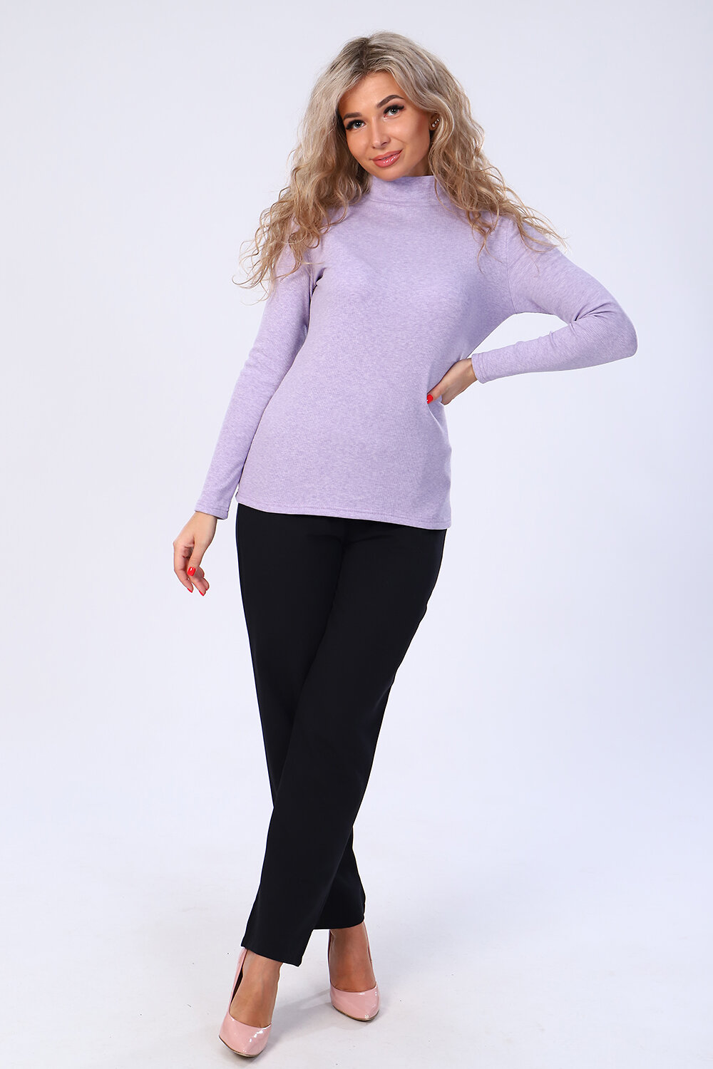 Натали Водолазка 396704 36576 сиреневый