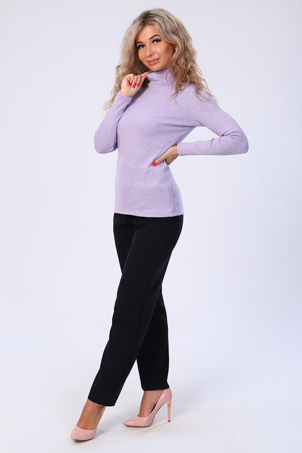Натали Водолазка 396704 36576 сиреневый